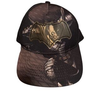 Batman Black and Gold Graphic Hat DC Comics Batman Superman Dawn of Justice